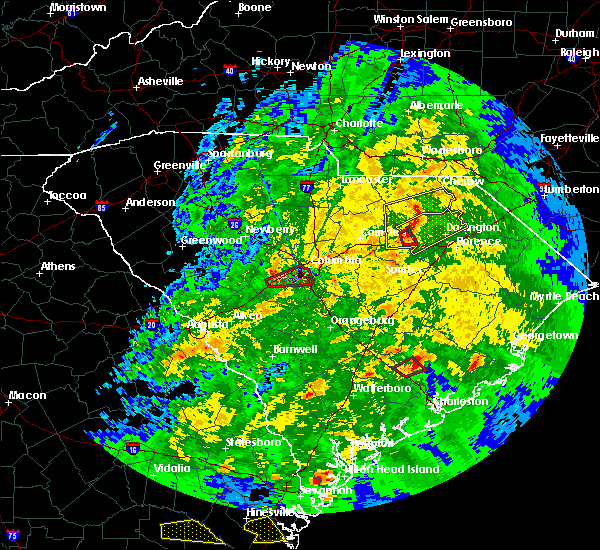 Interactive Hail Maps Hail Map for Lexington, SC