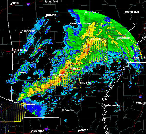 Interactive Hail Maps Hail Map for Benton, AR