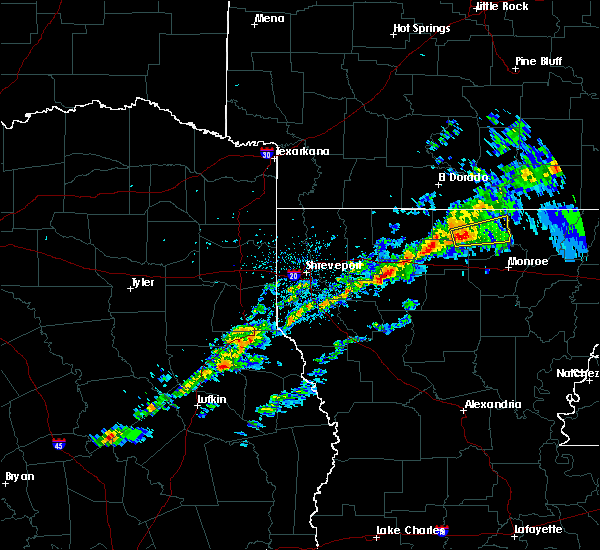 Interactive Hail Maps Hail Map for Ruston, LA