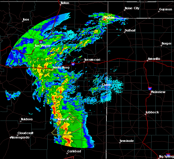 Interactive Hail Maps Hail Map for Hagerman, NM