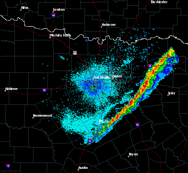 Interactive Hail Maps Hail Map for Athens, TX