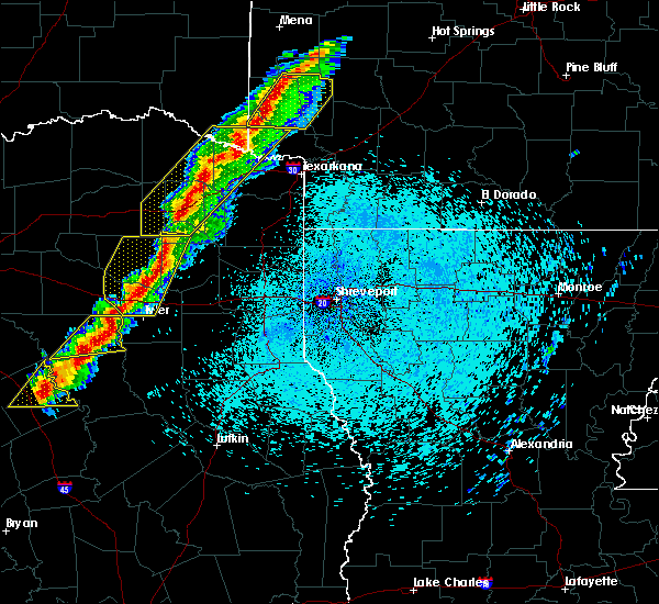 Interactive Hail Maps Hail Map for Mount Pleasant, TX