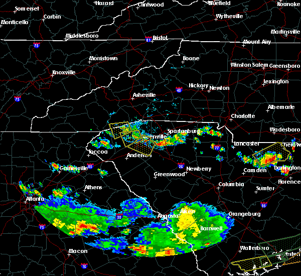 Interactive Hail Maps Hail Map for Greenville, SC
