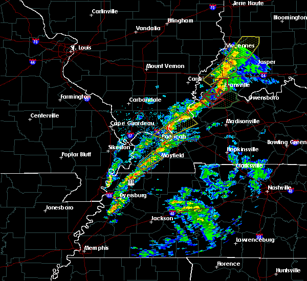 Interactive Hail Maps Hail Map for Mayfield, KY