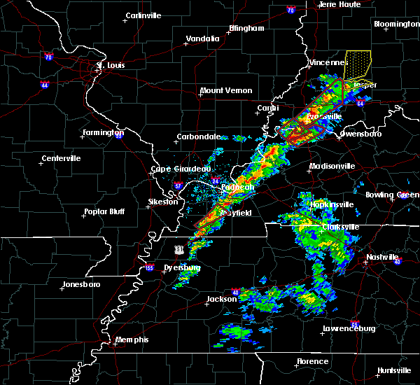Interactive Hail Maps Hail Map for Mayfield, KY
