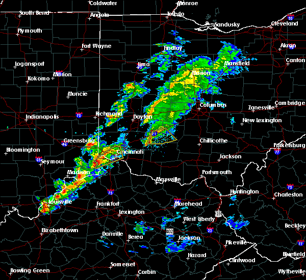 Interactive Hail Maps Hail Map for Cincinnati, OH