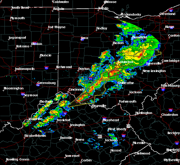 Interactive Hail Maps Hail Map for Ashville, OH