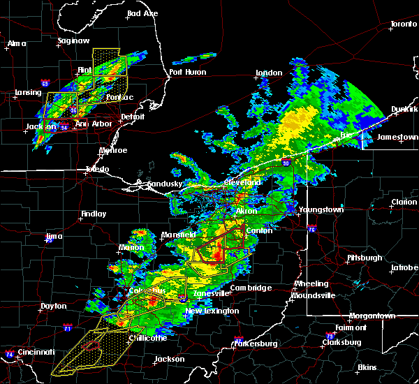 Hail Map for Mount Eaton, OH Interactive Hail Maps
