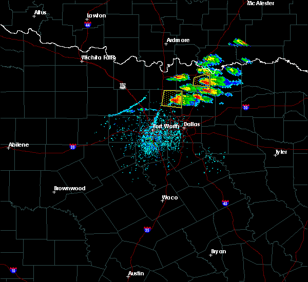 Interactive Hail Maps Hail Map for Denton, TX