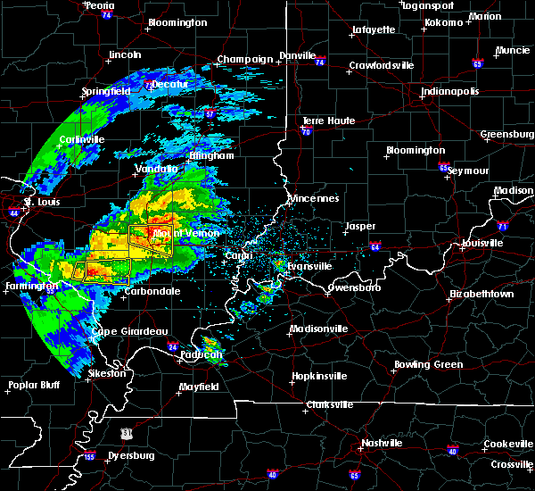 Interactive Hail Maps Hail Map for Mount Vernon, IL