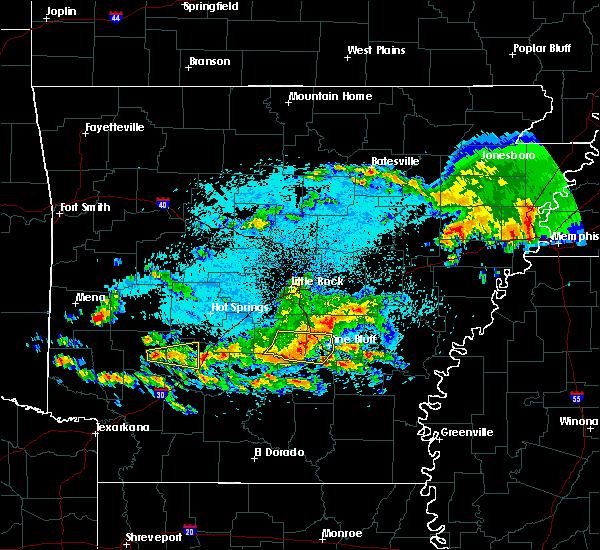 Interactive Hail Maps Hail Map for Pine Bluff, AR