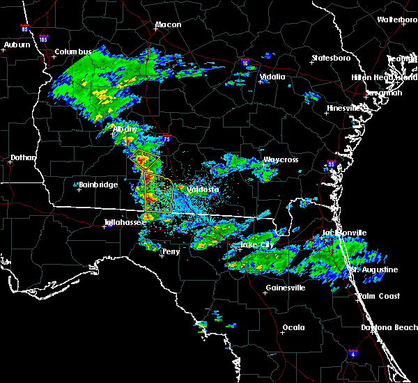 Interactive Hail Maps Hail Map for Moultrie, GA