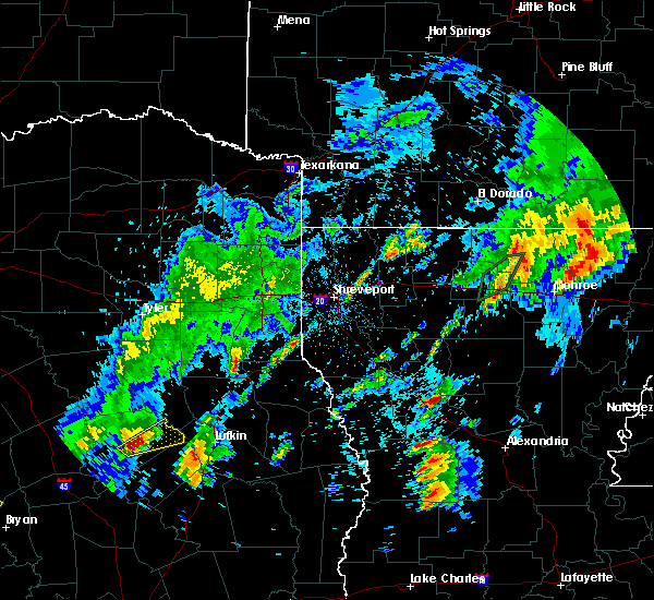 Interactive Hail Maps Hail Map for Crockett, TX