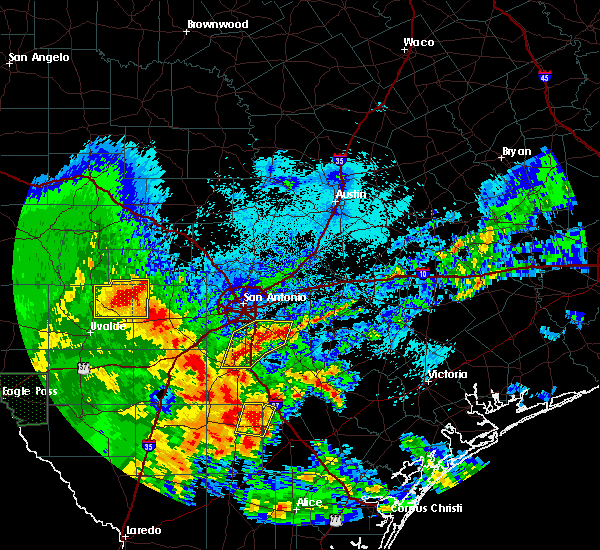 Interactive Hail Maps Hail Map for Floresville, TX