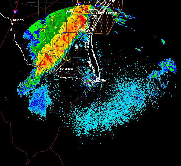 Interactive Hail Maps Hail Map for Falfurrias, TX