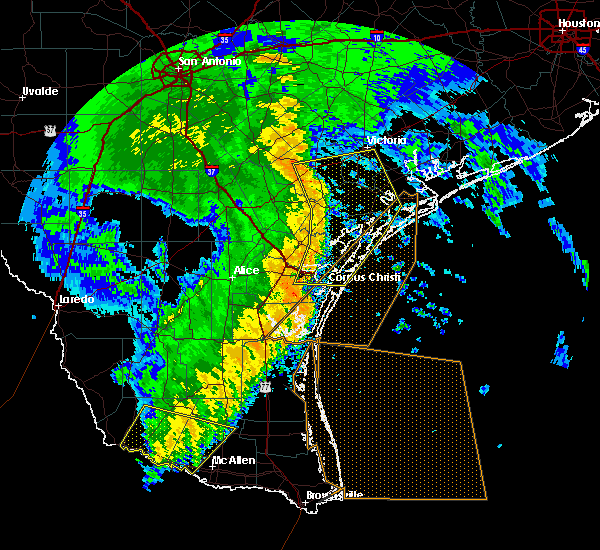 Interactive Hail Maps Hail Map for Victoria, TX