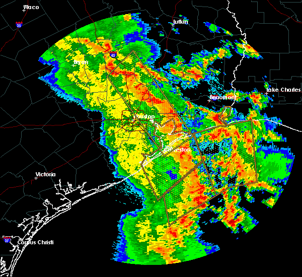 Interactive Hail Maps Hail Map for Dickinson, TX