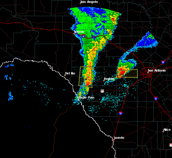Interactive Hail Maps Hail Map for Hondo, TX
