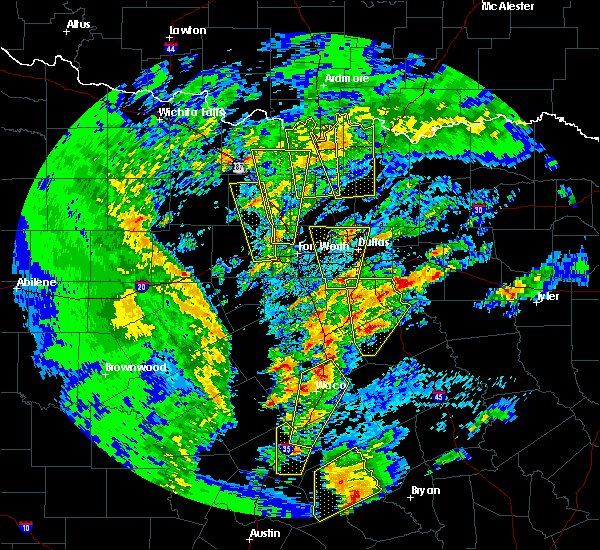 Interactive Hail Maps Hail Map for Denton, TX