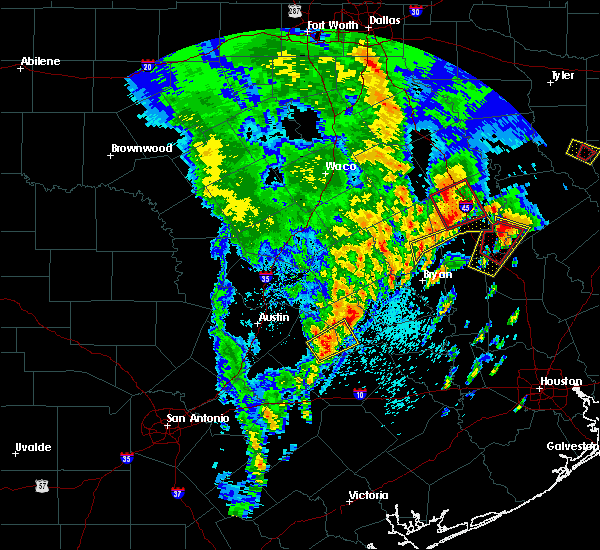 Interactive Hail Maps Hail Map for Bastrop, TX