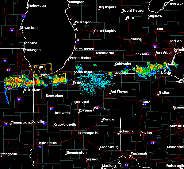 Interactive Hail Maps Hail Map for La Porte, IN