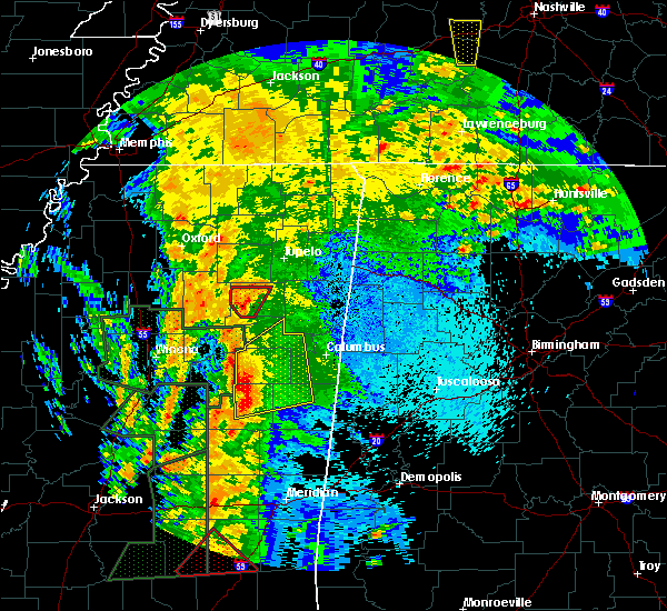 Interactive Hail Maps Hail Map for Mississippi State, MS