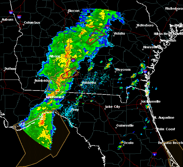 Interactive Hail Maps Hail Map for Moultrie, GA