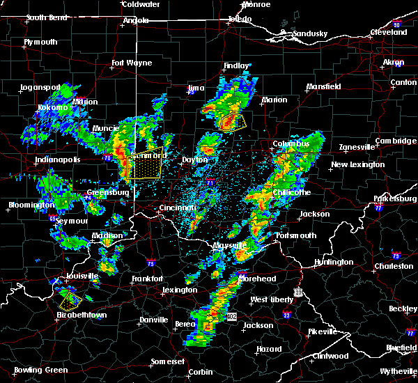 Interactive Hail Maps Hail Map for West Mansfield, OH