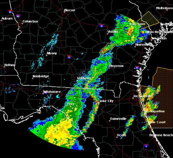 Interactive Hail Maps Hail Map for Baxley, GA