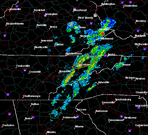 Interactive Hail Maps Hail Map for Bulls Gap, TN