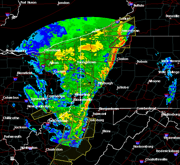 Interactive Hail Maps Hail Map for Weston, WV
