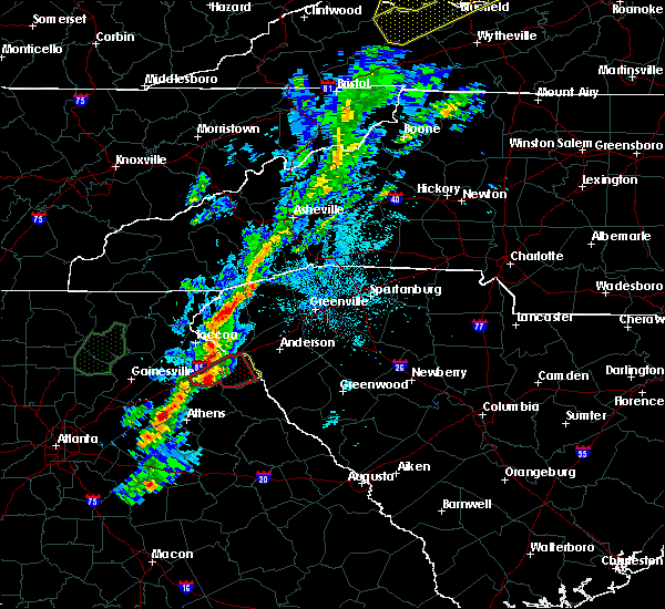 Interactive Hail Maps Hail Map for Hartwell, GA