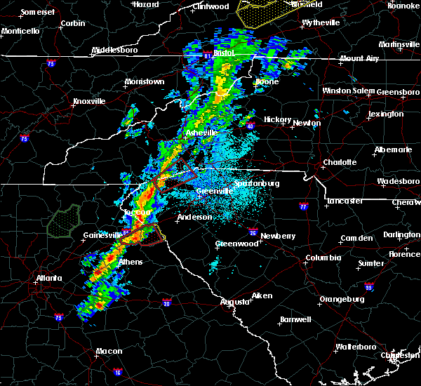 Interactive Hail Maps Hail Map for Rosman, NC
