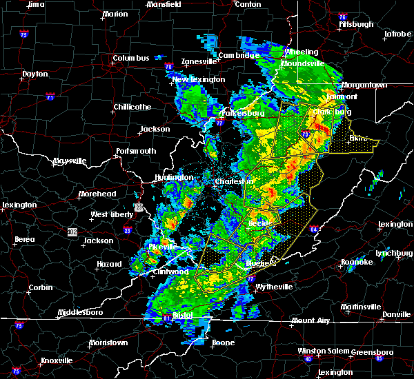Interactive Hail Maps Hail Map for Pineville, WV