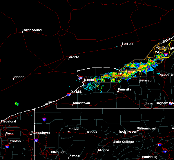 Interactive Hail Maps Hail Map for Caledonia, NY