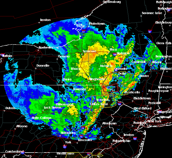 Interactive Hail Maps Hail Map for Hancock, NY