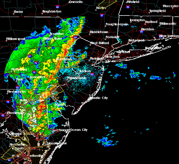 Interactive Hail Maps Hail Map for Easton, PA