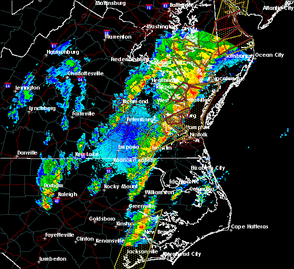 Interactive Hail Maps Hail Map for Suffolk, VA