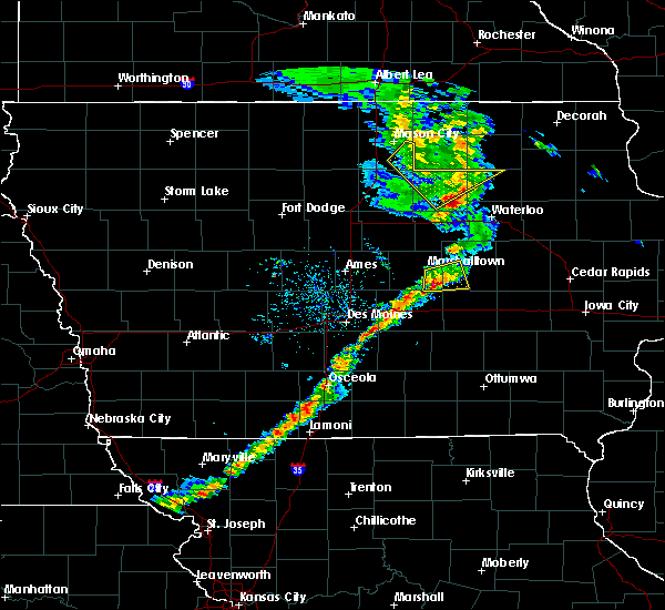 Interactive Hail Maps Hail Map for Montour, IA