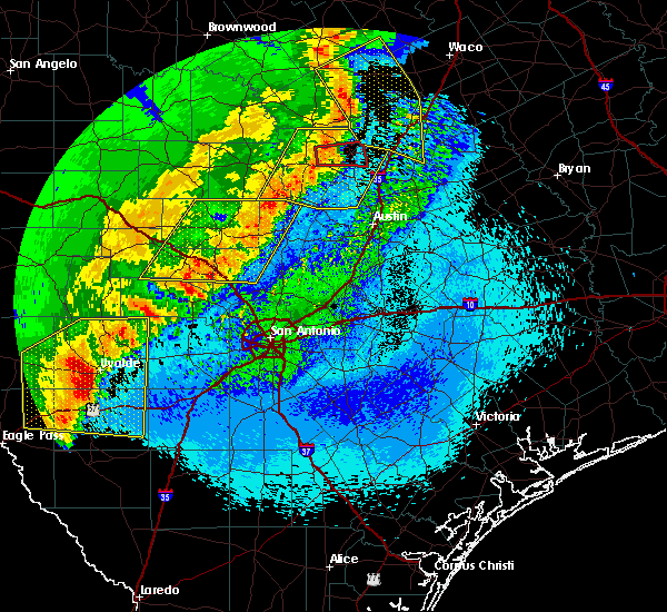 Interactive Hail Maps Hail Map for Kerrville, TX