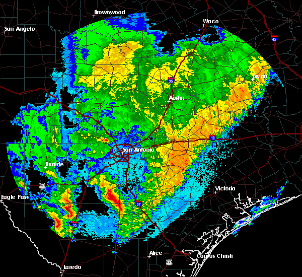 Interactive Hail Maps Hail Map for Pleasanton, TX