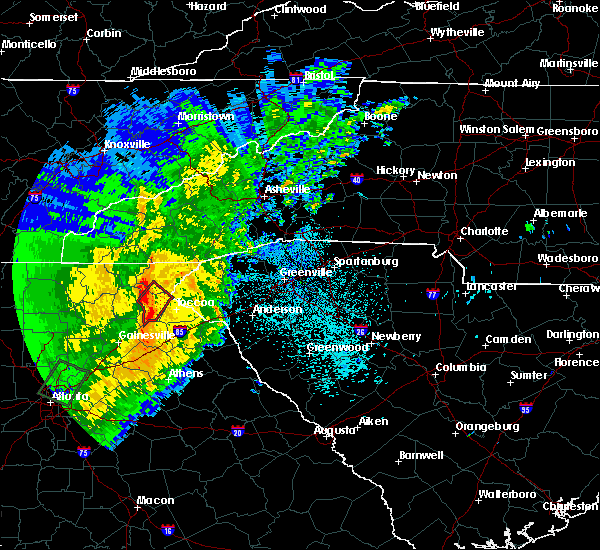 Interactive Hail Maps Hail Map for Clarkesville, GA