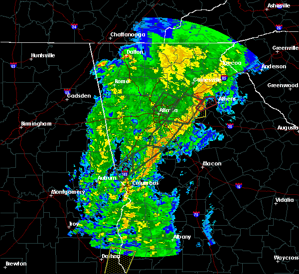 Interactive Hail Maps Hail Map for Bogart, GA