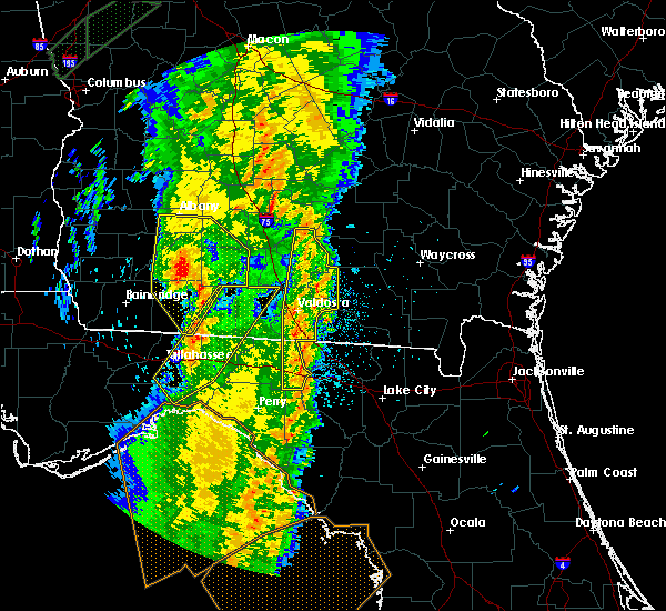 Interactive Hail Maps Hail Map for Hahira, GA