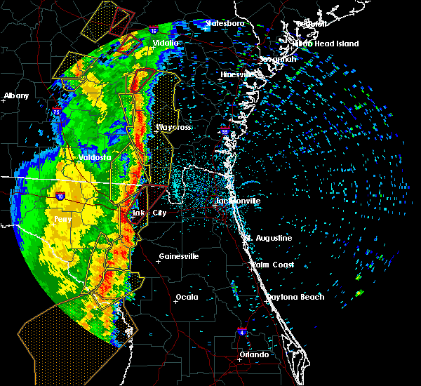Interactive Hail Maps Hail Map for Williston Highlands, FL