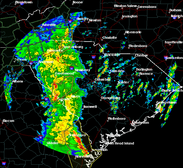 Interactive Hail Maps Hail Map for Greenwood, SC