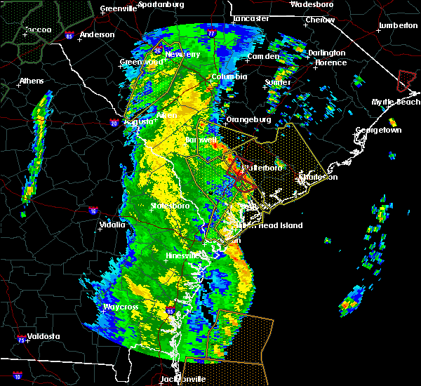 Interactive Hail Maps Hail Map for Walterboro, SC