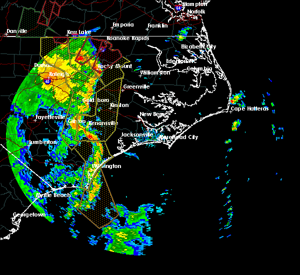Interactive Hail Maps Hail Map for Jacksonville, NC