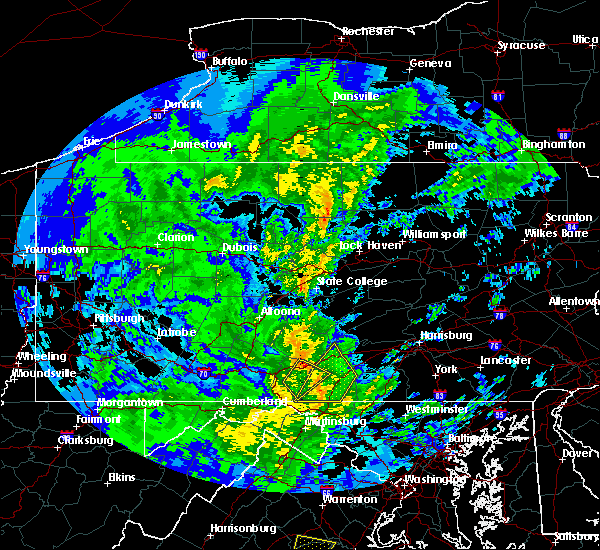Interactive Hail Maps Hail Map for Shade Gap, PA