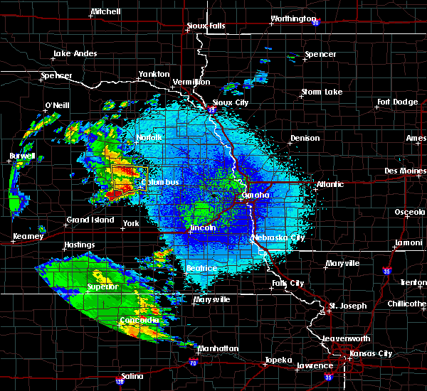 Interactive Hail Maps Hail Map for Columbus, NE